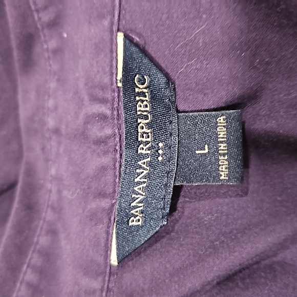 Banana Republic Purple Button-down - Picture 7 of 8
